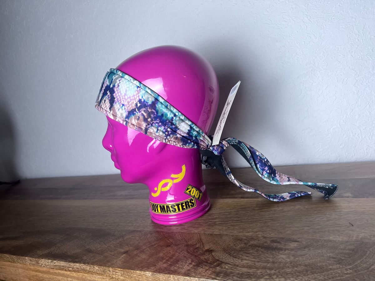 Angel x  Bunkerking Paintball Headband - Cosmic Serpent - Vintage - Padded - NOS