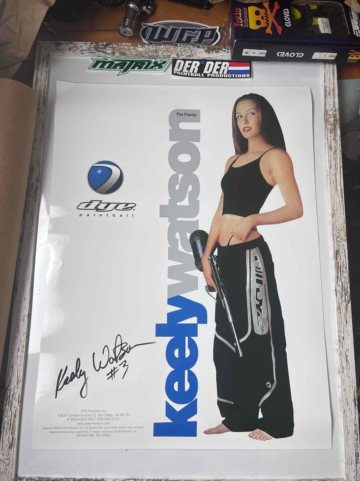 🔥Keely🔥 Dye Girl Poster - vtg, mint