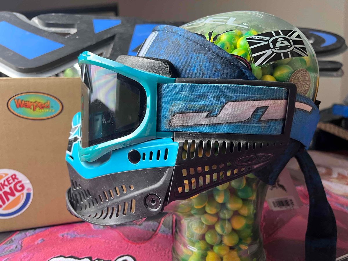 Angel x Bunkerking Headband - Blue Camo