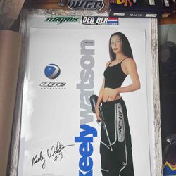 🔥Keely🔥 Dye Girl Poster - vtg, mint