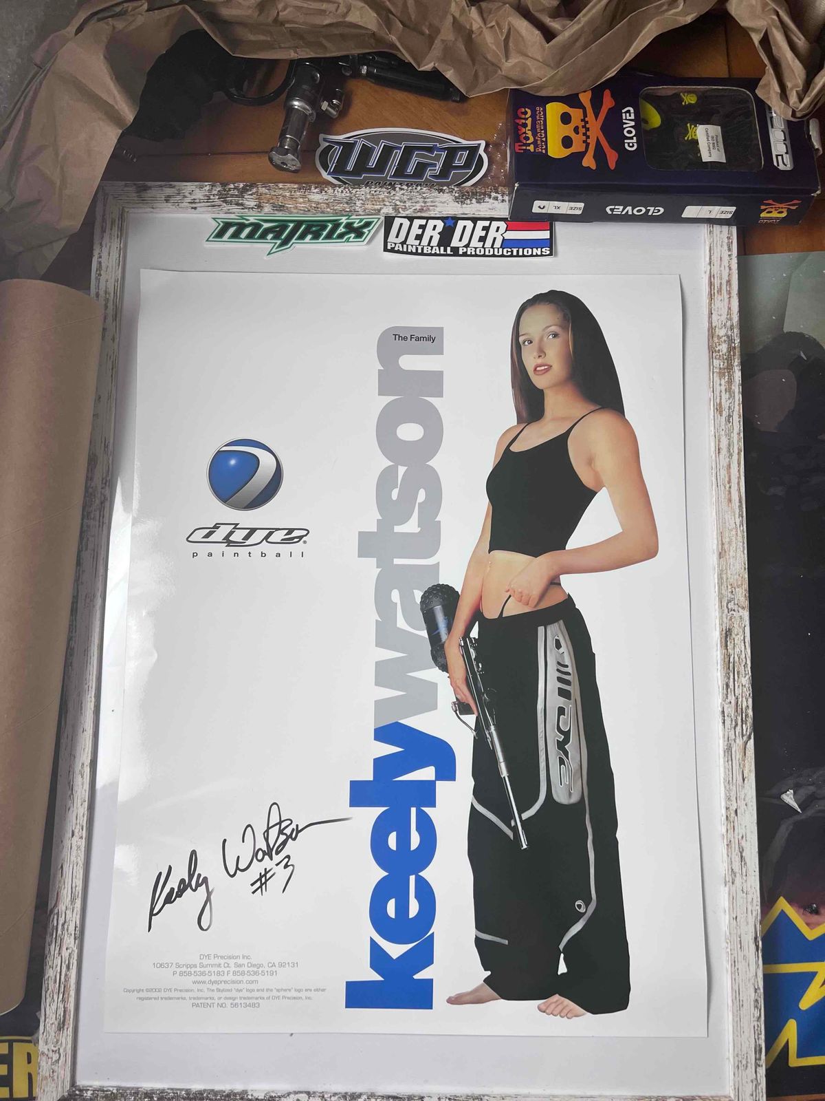 🔥Keely🔥 Dye Girl Poster - vtg, mint