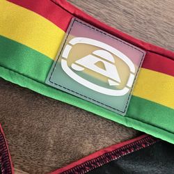 WDP x Bunkerking Rasta Headband - Padded - New oldstock, vtg