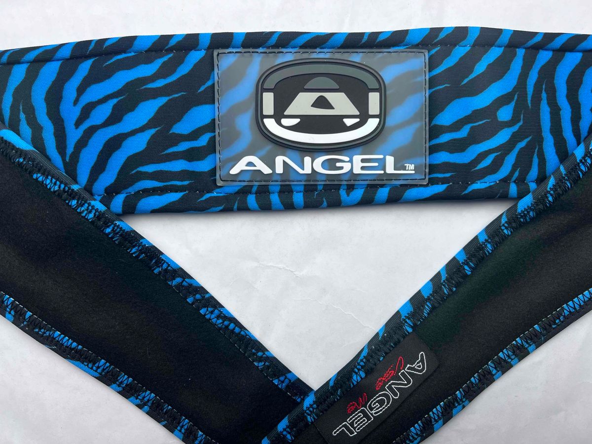 Angel X Bunkerking Headband - Blue Tiger