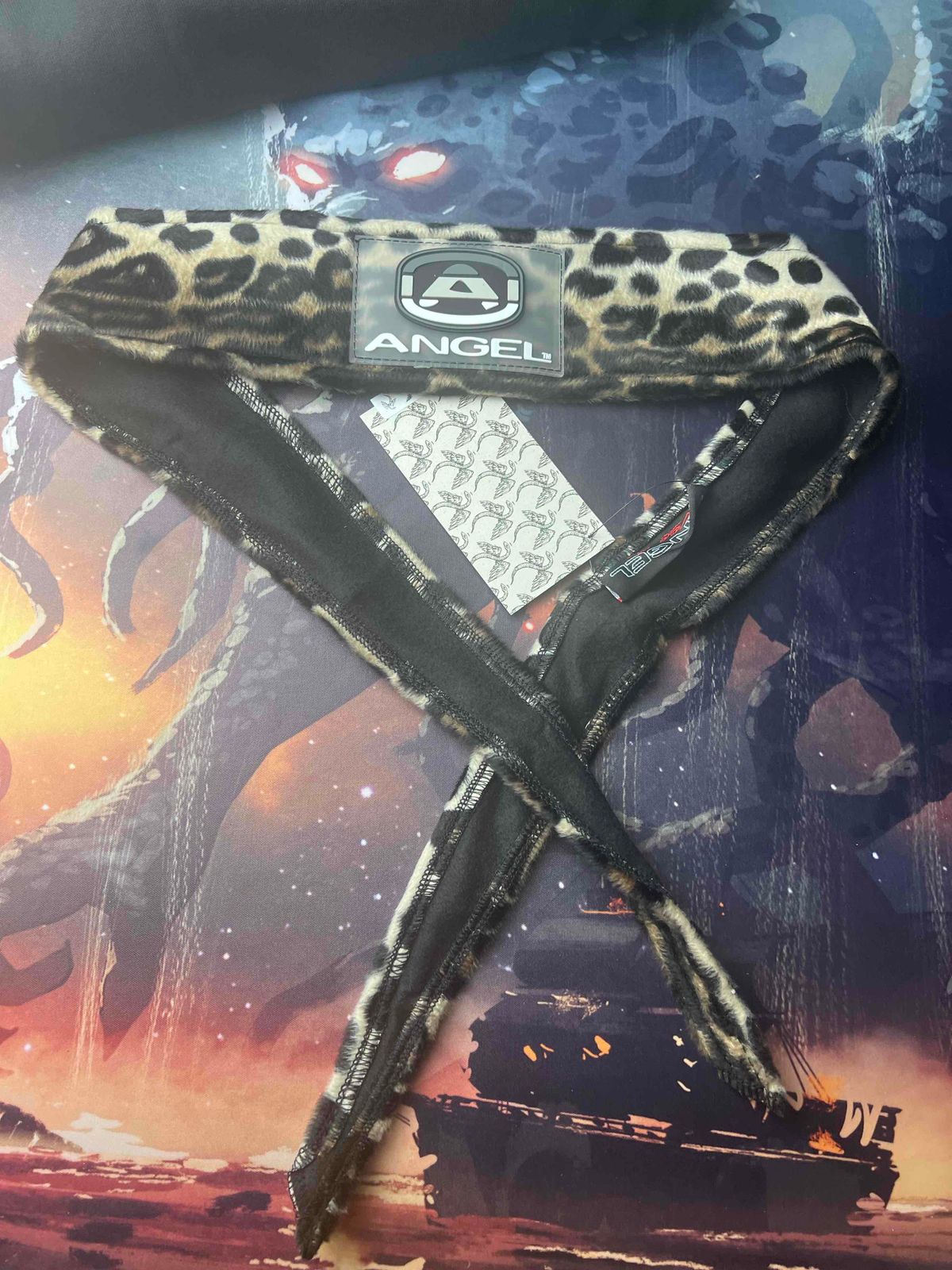 Angel x BK Leopard Headband - New oldstock