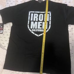 DRAXXUS IRONMEN T SHIRT - SIZE 2XL - NEW OLDSTOCK, VTG