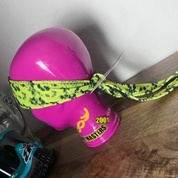 Angel x  Bunkerking Paintball Headband - Green Mamba - Vintage - Padded - NOS