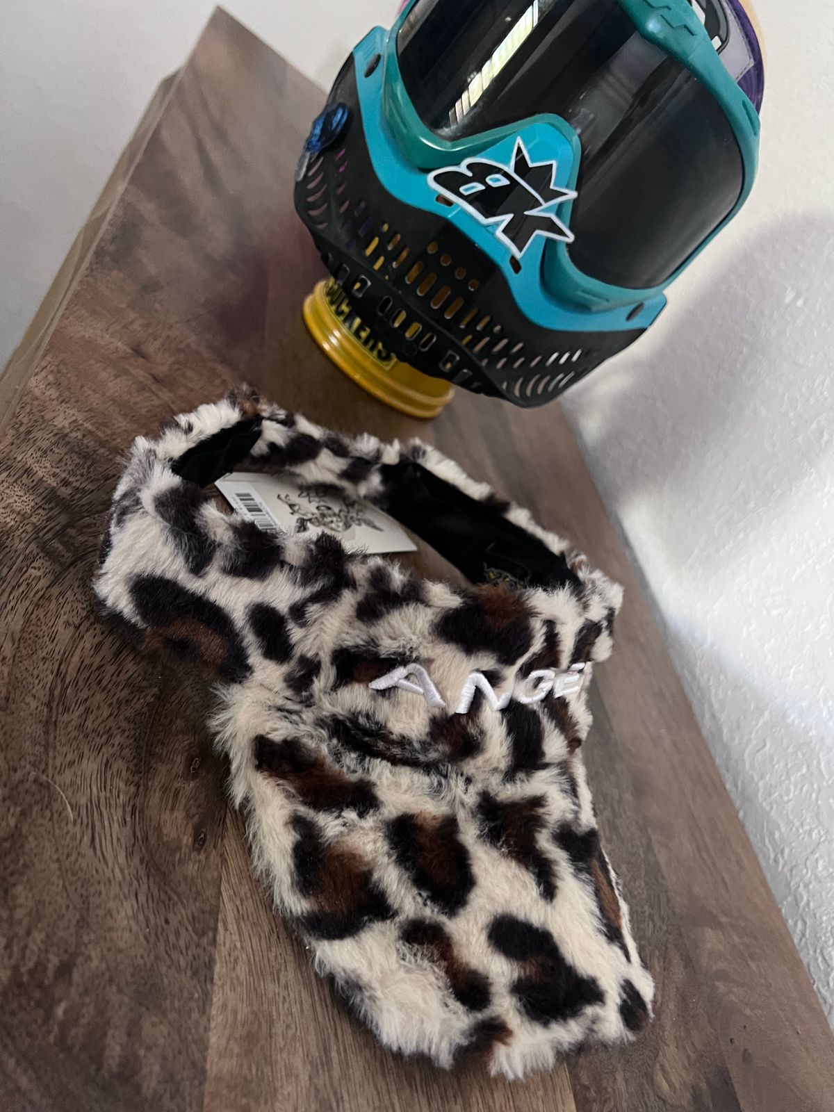 Angel x Bunkerking Leopard Visor - New oldstock
