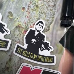 MacDev Miami Rage NPPL ( 7 stickers ) new oldstock, mint