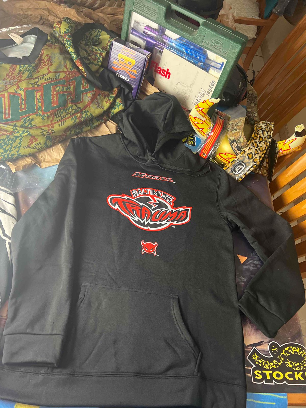 Draxxus Baltimore Trauma Hoodie - 2XL - new oldstock, vtg