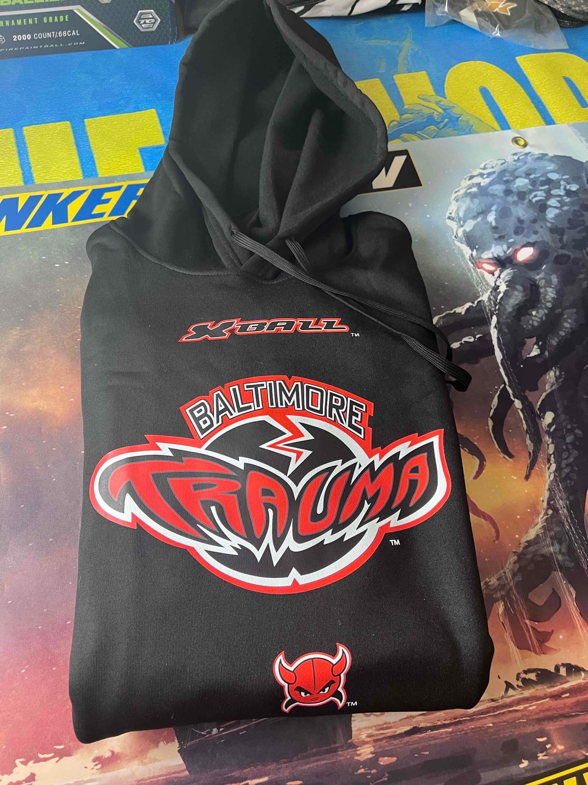 Draxxus Baltimore Trauma Hoodie - 2XL - new oldstock, vtg