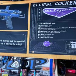 🔥 Vintage 🔥 Eclipse Autococker World Cup C. 2000 Paintball Banner - VTG, Mint