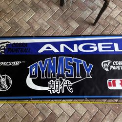 Cobra Dynasty Angel Banner - c. 2002 - two different sides