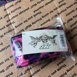 Angel x Bunkerking Headband - Pink Leopard
