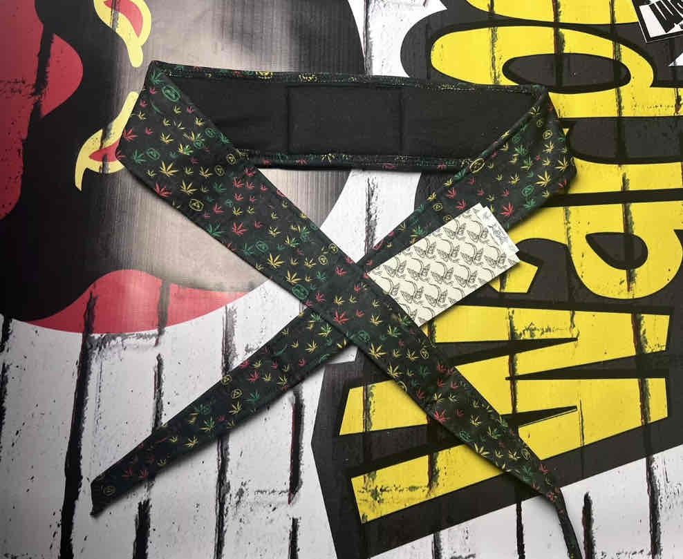 Angel X Bunkerking Rasta Headband - New Oldstock