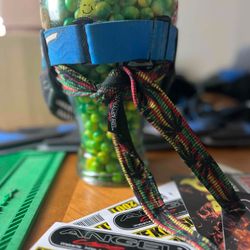 Angel x Bunkerking Headband - Rasta 