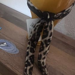 Angel x Bunkerking Paintball Headband - Leopard - Vintage - Padded