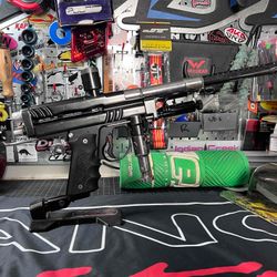 Freeflow Millennium Autococker Paintball Marker  - Vtg, Undrilled, Player’s Gun