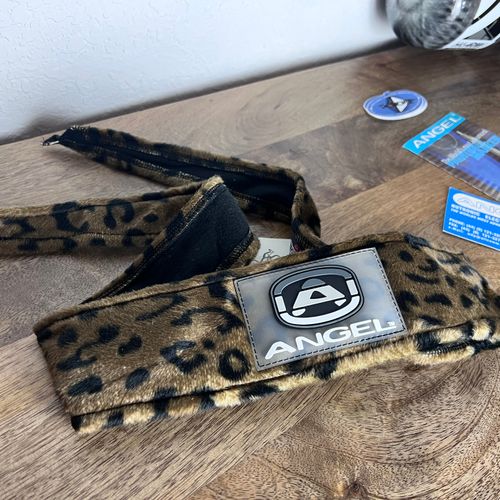 Angel x  Bunkerking Leopard Paintball Headband - Vintage - Padded - New Oldstock