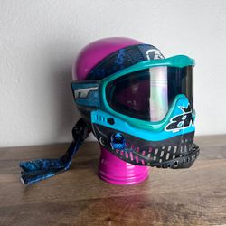 Angel x Bunkerking Paintball Headband - Sea Dragon - Vintage - Padded