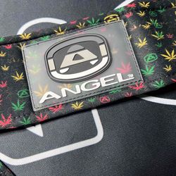 Angel X Bunkerking Headband - Rasta  - New oldstock