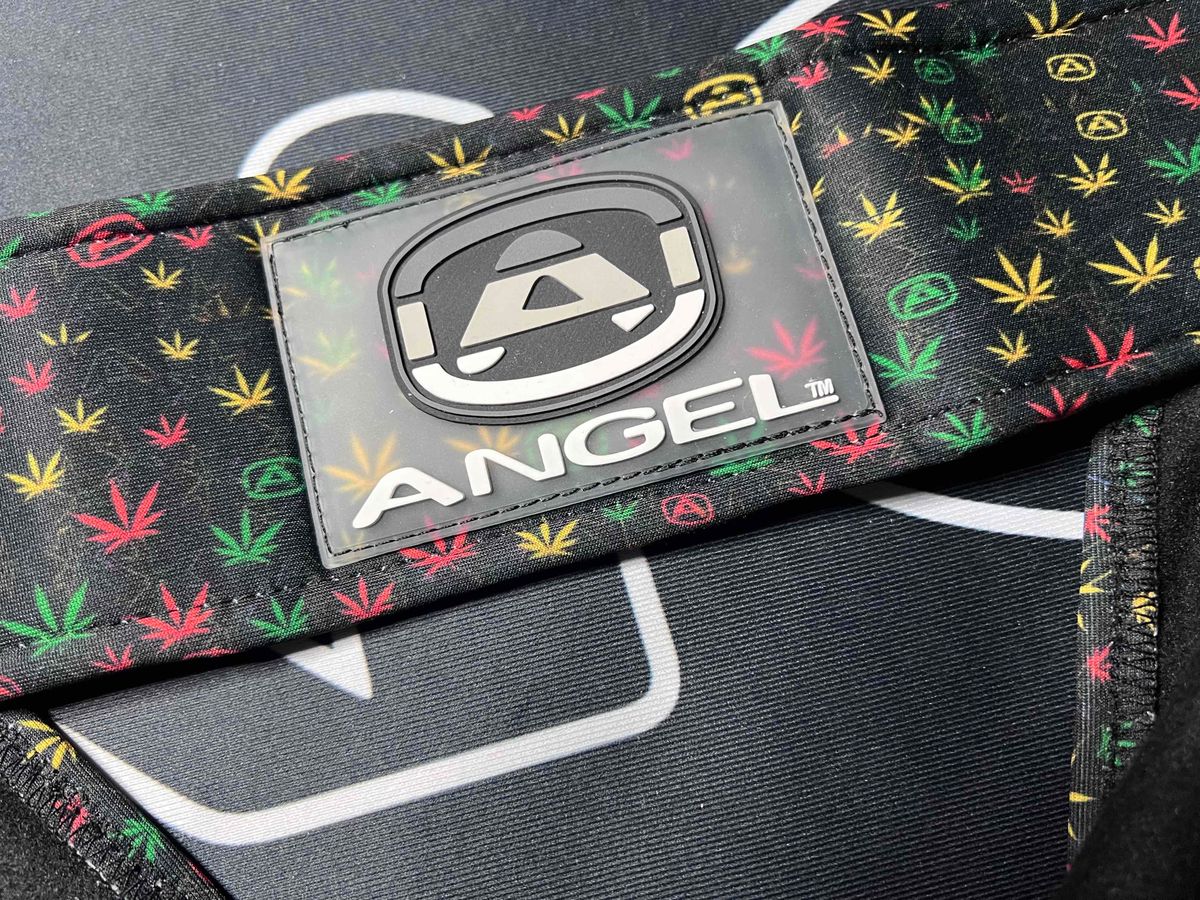 Angel X Bunkerking Headband - Rasta  - New oldstock