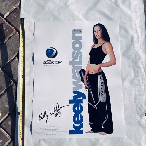 Keely DYE Girl Poster - Minty