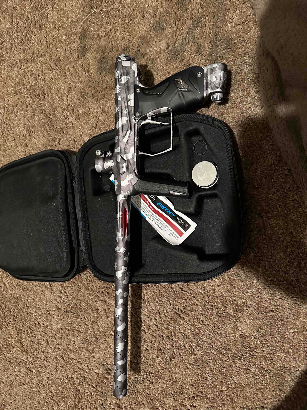 Shocker Amp limited snow camo 