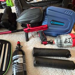Huge Paintball Lot 
