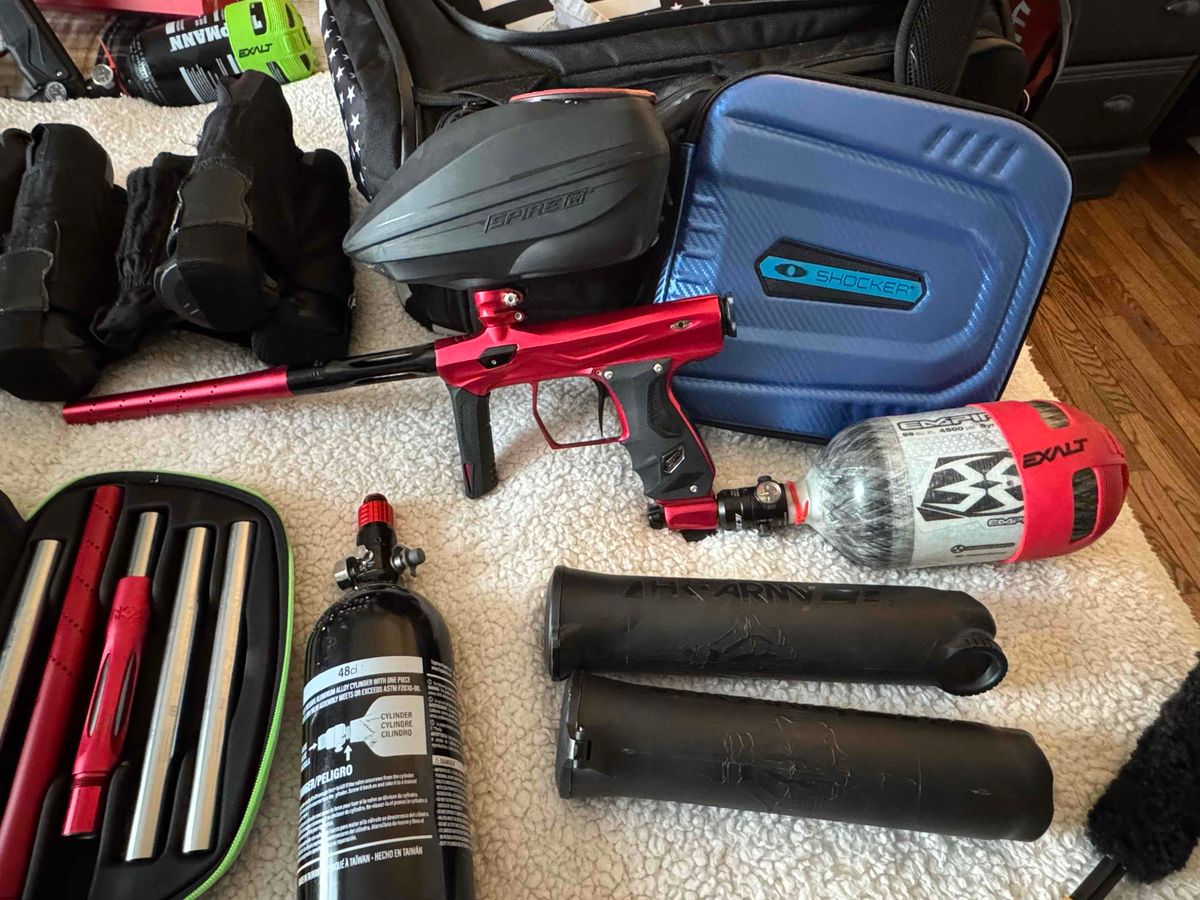 Huge Paintball Lot 