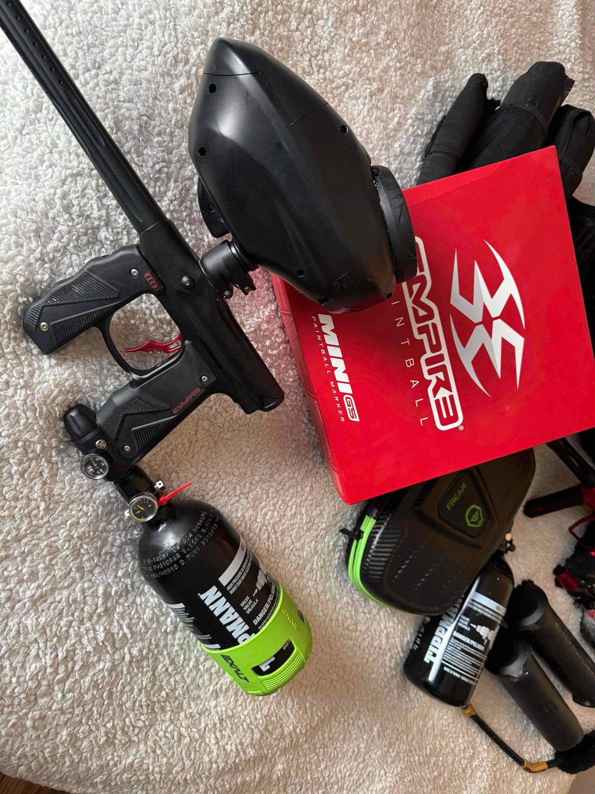 Huge Paintball Lot 