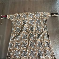 Og Sandana Headwrap Tan Flying Skulls