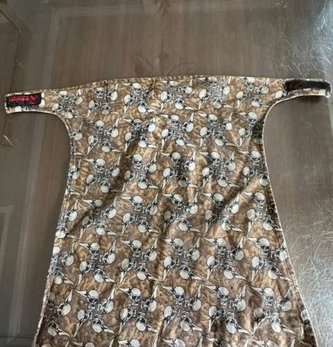 Og Sandana Headwrap Tan Flying Skulls