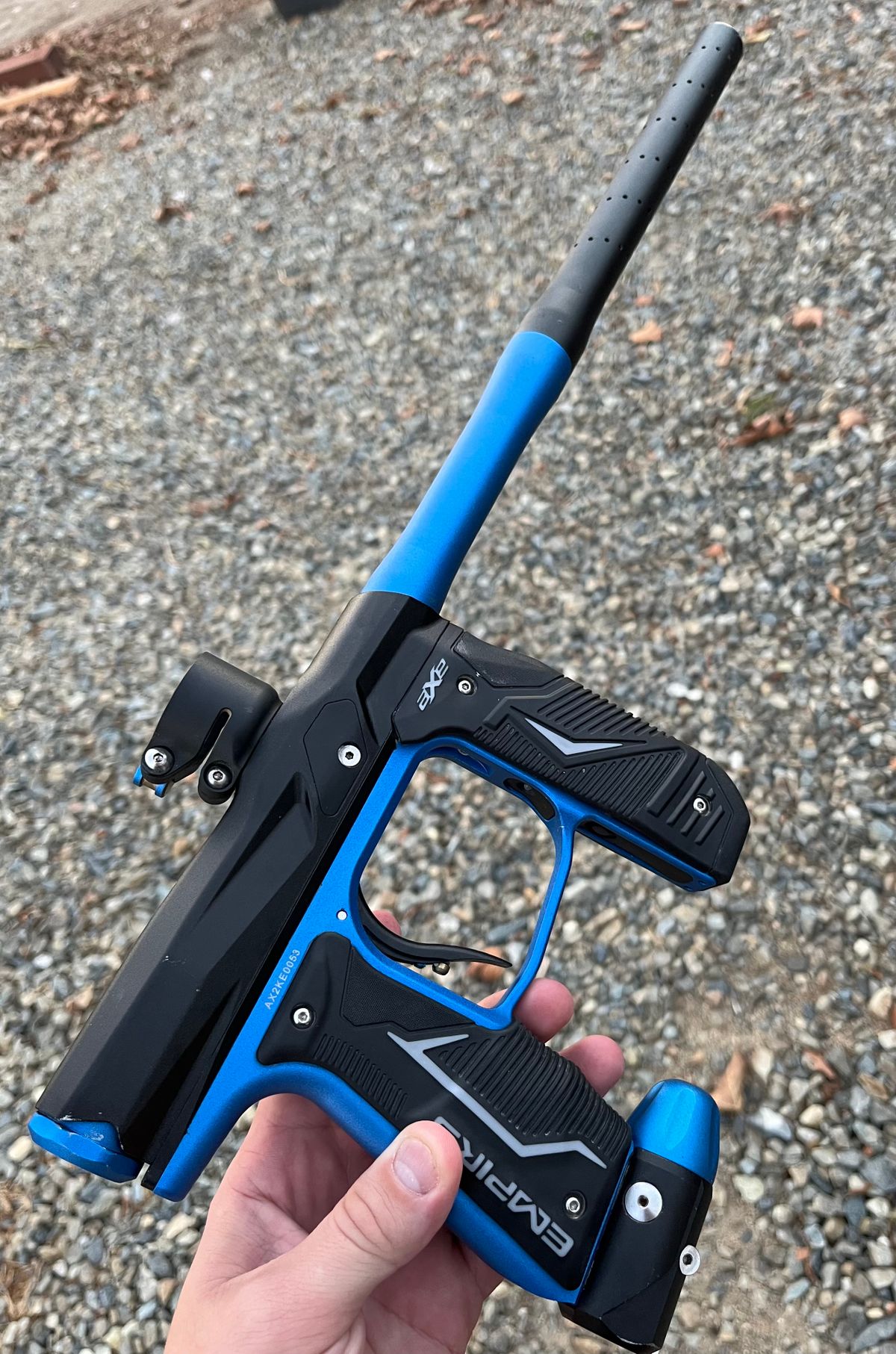 Empire axe 2.0 Dust Black/Dust Blue (rare) + Gear 550$ OBO