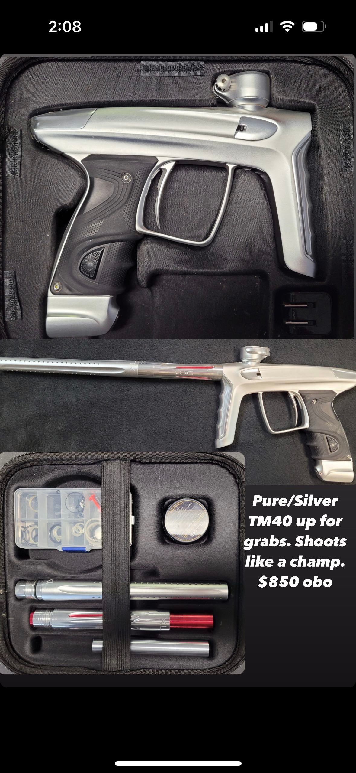 PURE/Silver Luxe TM40 (Adult Owned & Maintained)