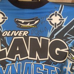 Oliver Lang signed Double Dragon jersey