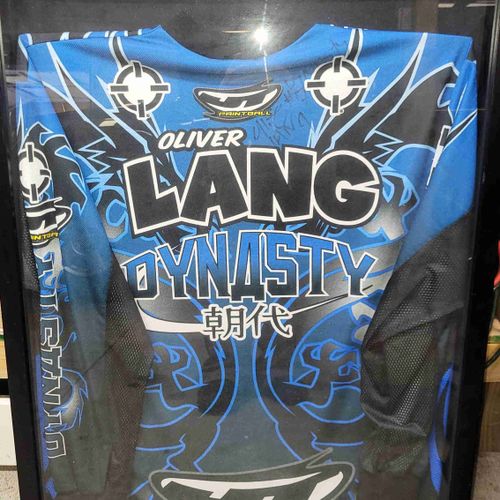 Oliver Lang signed YOTD jersey