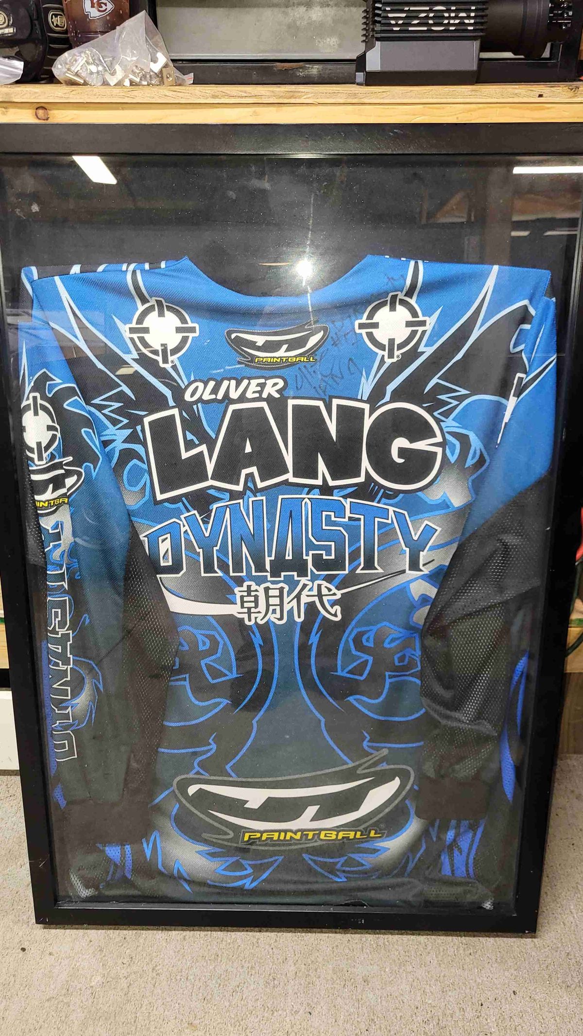 Oliver Lang signed YOTD jersey
