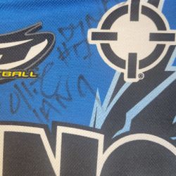 Oliver Lang signed Double Dragon jersey