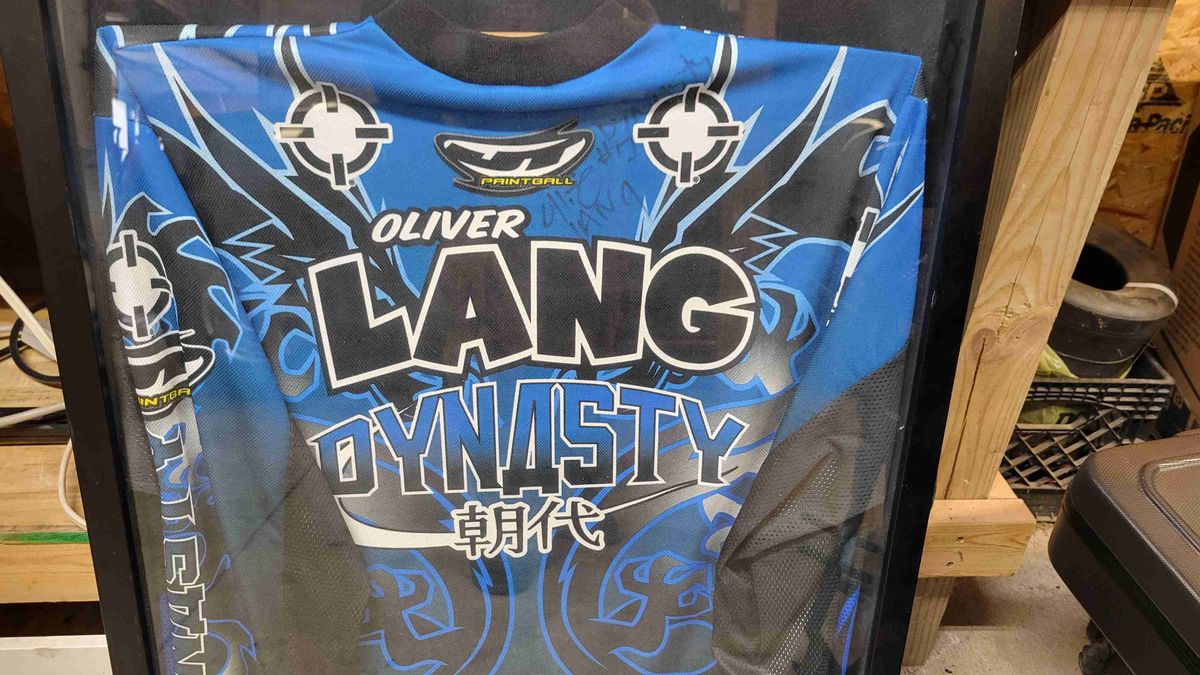Oliver Lang signed YOTD jersey