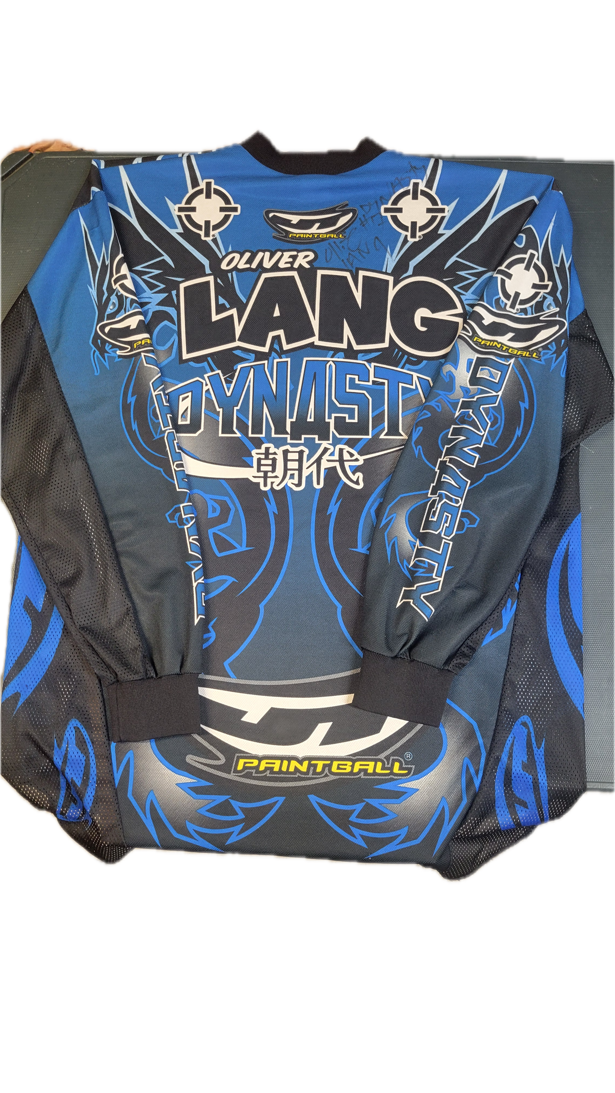 Oliver Lang signed Double Dragon jersey