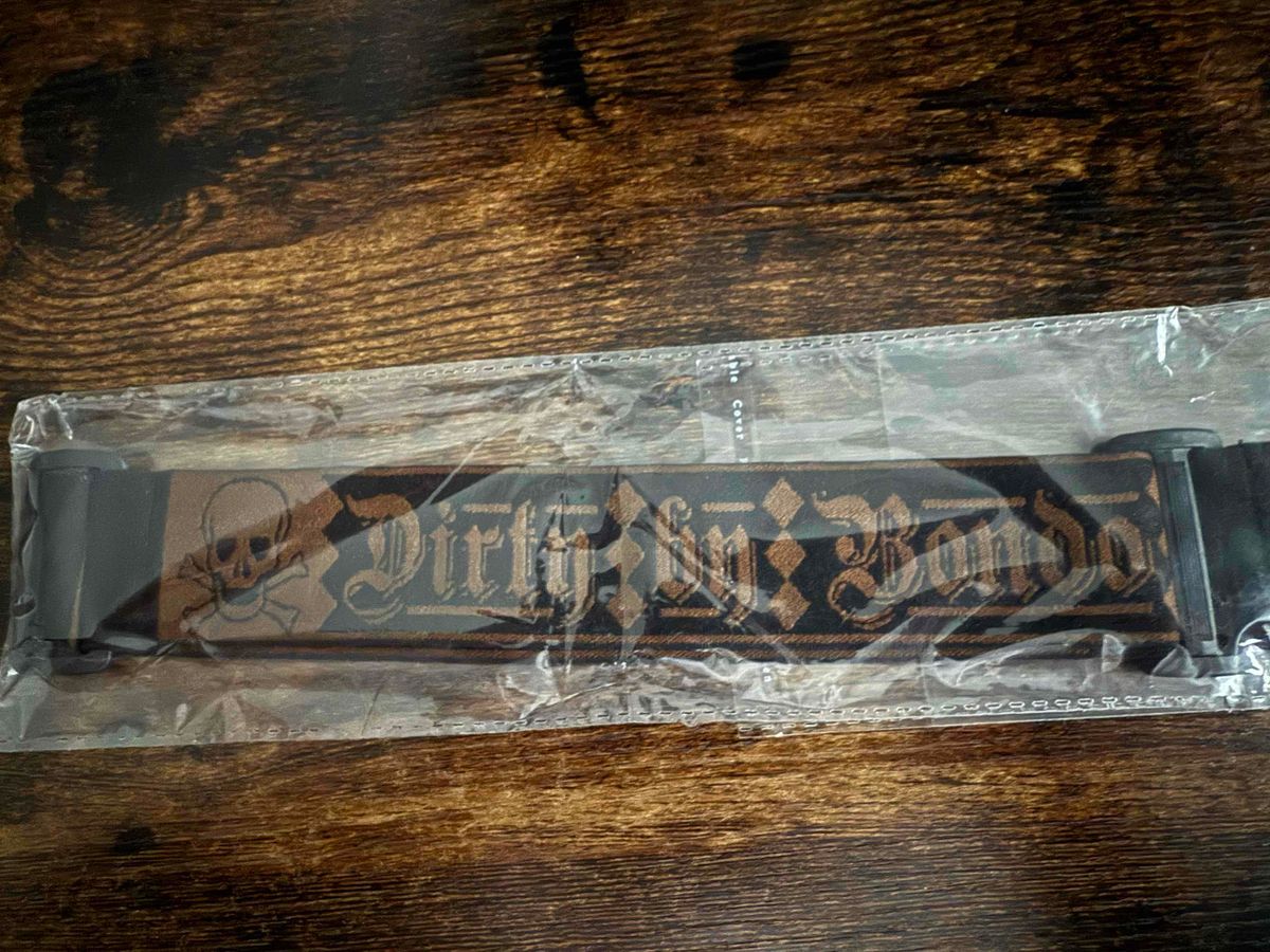 Bondo x Dirty By collab strap