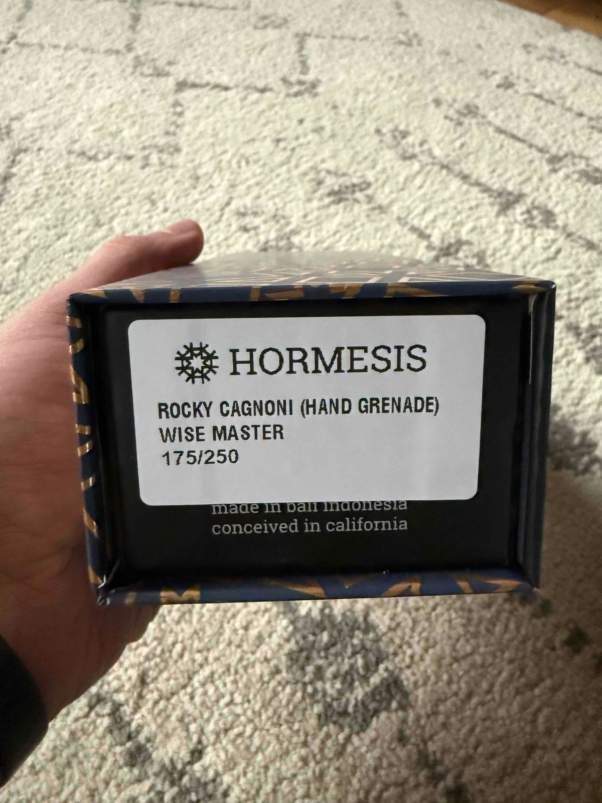 Hormesis “Rocky Cagnoni” Wise Master (Hand Grenade) - Signed