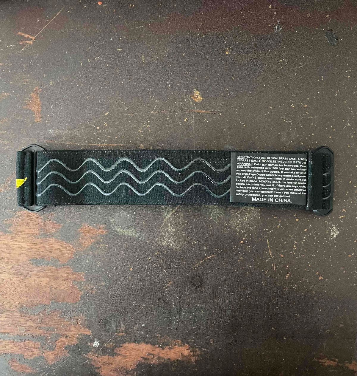 OG woven JT tribal strap - yellow