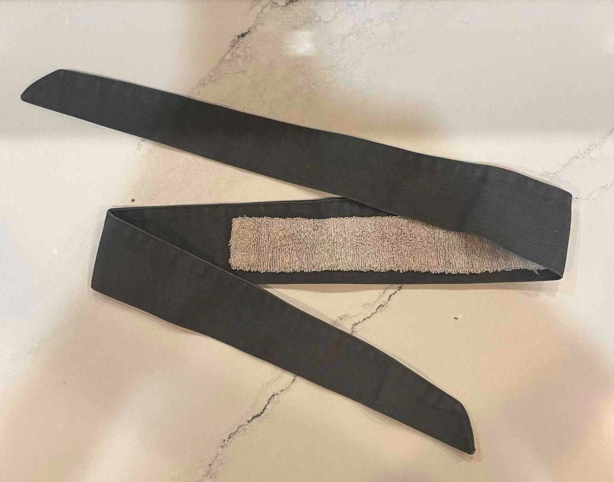 Dark Grey Denim Violence Headband