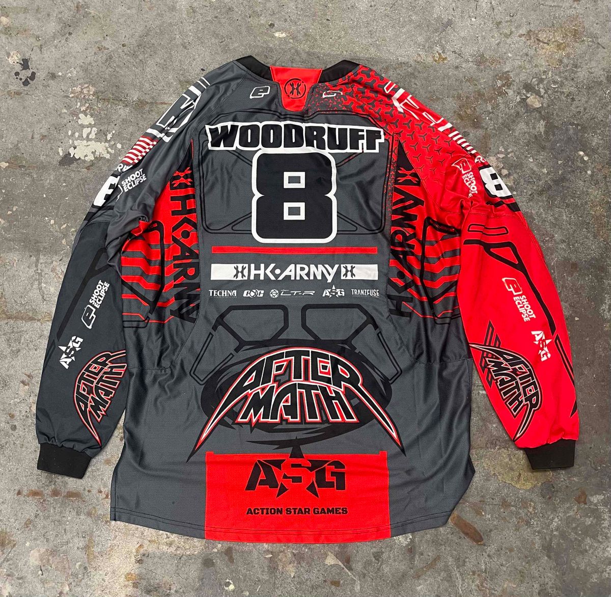 2025 ASG Aftermath - Tampa Bay Open HK army Jersey Away XL