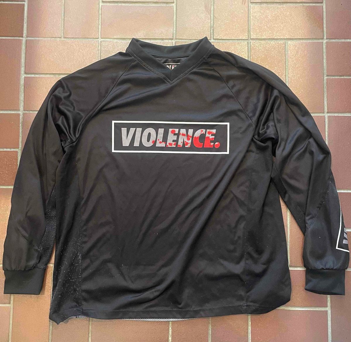 Violence bloodsplatter jersey - Large