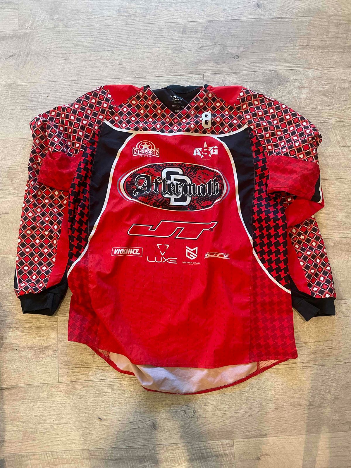 Aftermath 2022 world cup jersey away XL