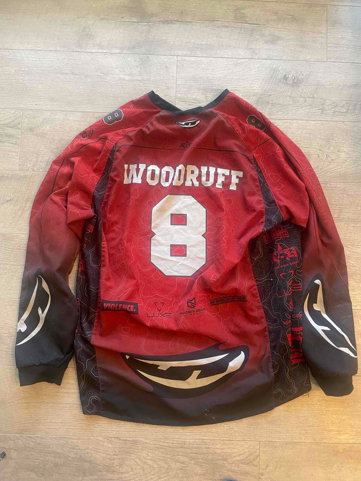 Aftermath 2023 Philly jersey - red XL