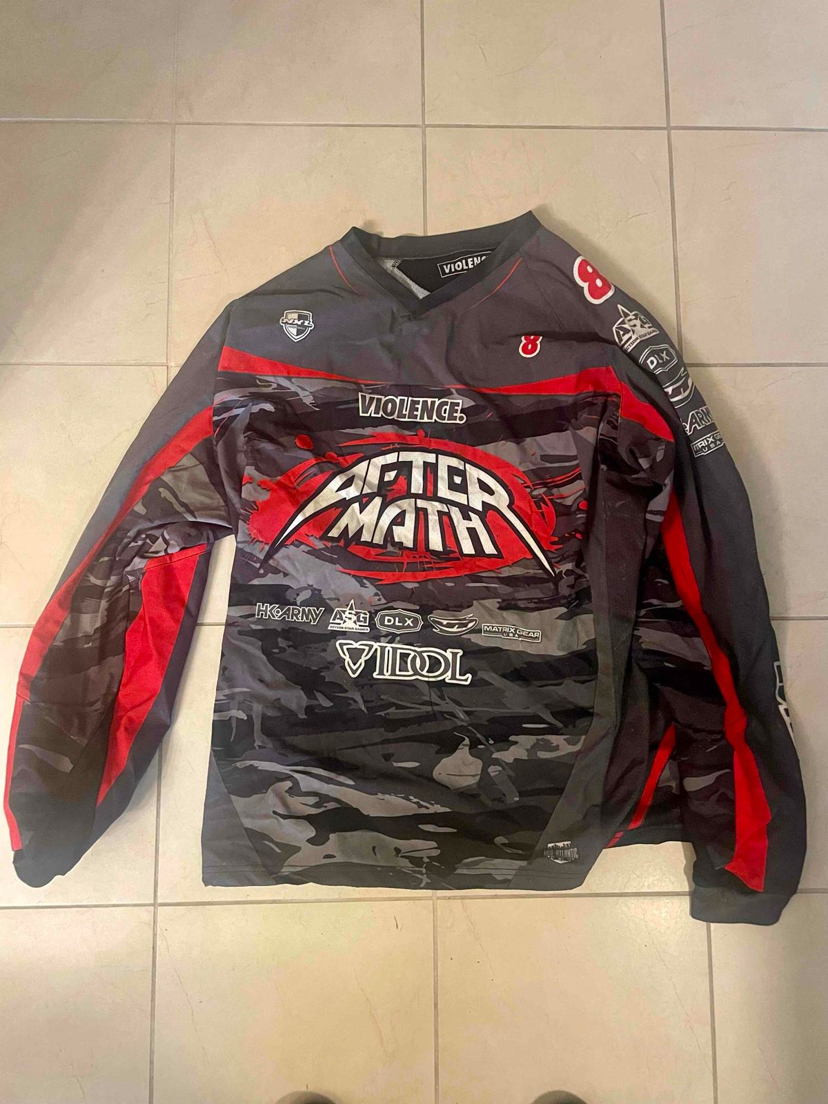 Aftermath 2024 MAO Violence Jersey - Grey