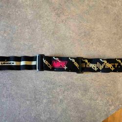 Pink frame flex, H2k strap, Laysck strap